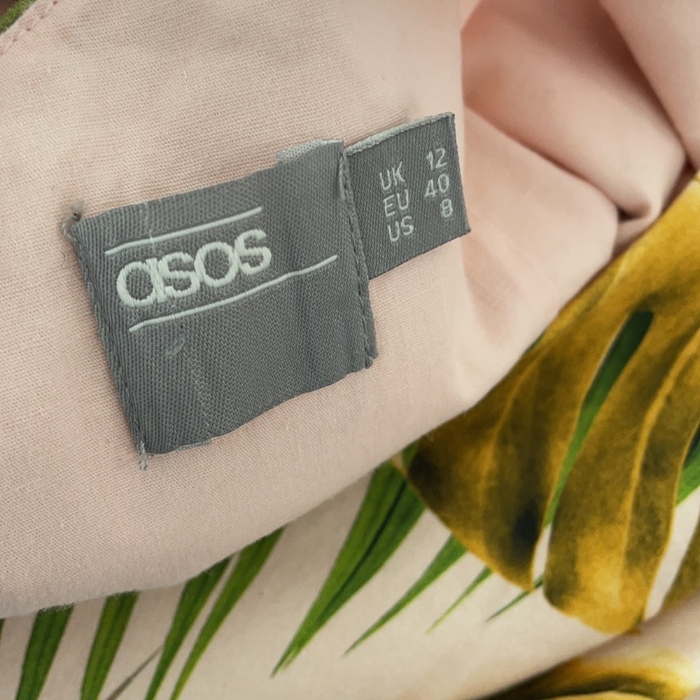 ASOS Tropical Hitchcock Midi Pencil Dress - Picture 10 of 10